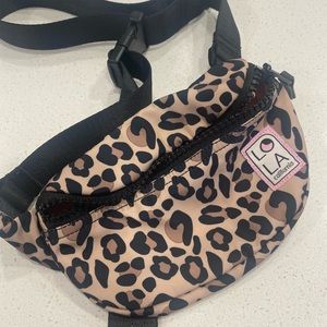 Lola California leopard print bum bag